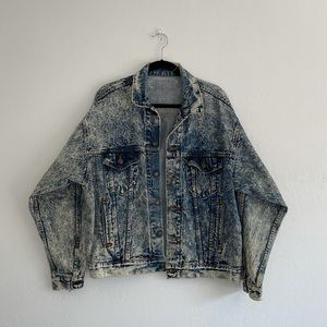 Acid Washed Denim Jacket